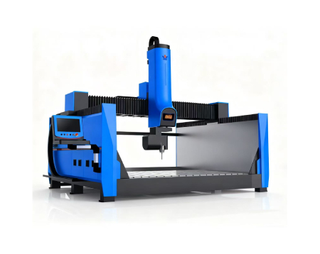 ماكينة نحت الحجر CNC خماسية المحاور لنحت حقيبة يد حجرية فنية