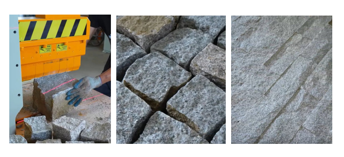 Natural Surface Stone Splitting Machine