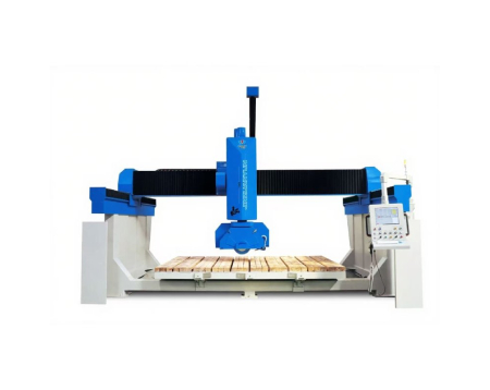 5-axis CNC stone cutting in real operation