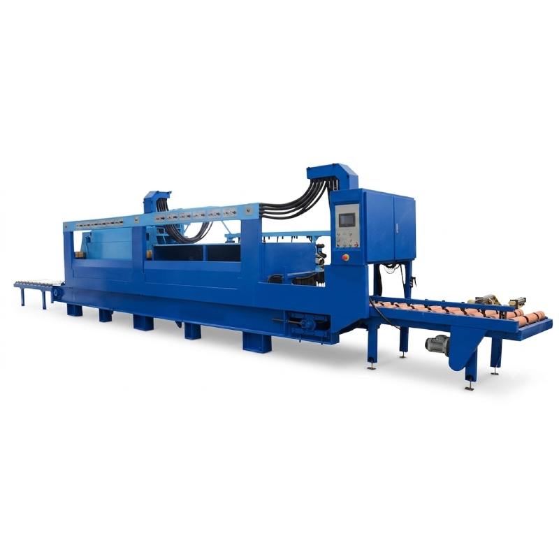 High Efficiency 16 Heads Dual Side Kerbstone Polishing Machine