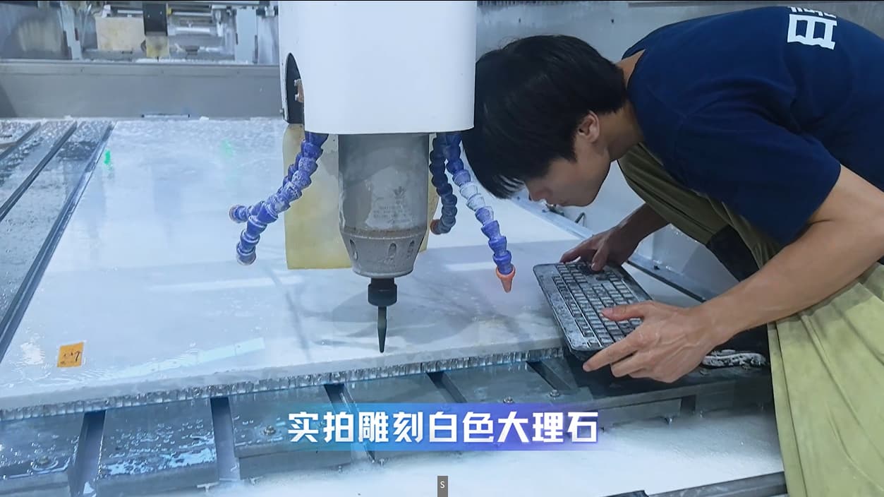 High Precision 3D Stone Carving Machine