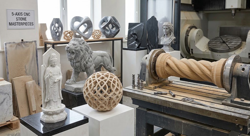 3D Stone Carving Machine
